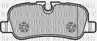 BORG & BECK bbp1941 -  Комплект тормозных колодок, дисковый тормоз
